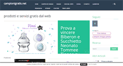 Desktop Screenshot of campionigratis.net